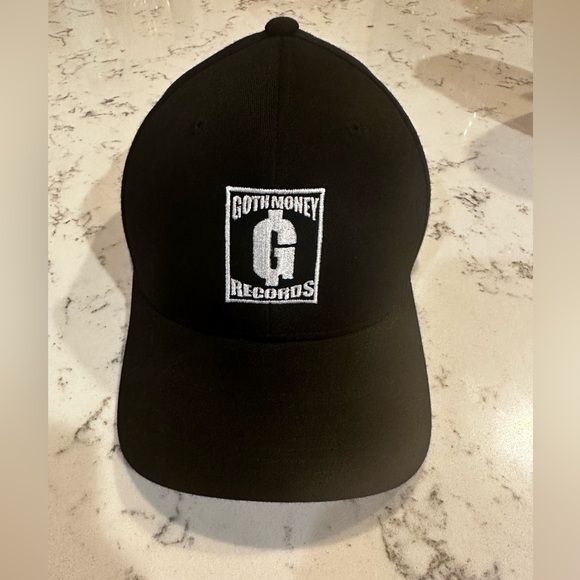 Goth Money Records OG logo hat (flex fit) (2023)